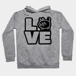 Animals Love for My Chonk Cat Hoodie